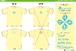 bluelabオリジナルTシャツ